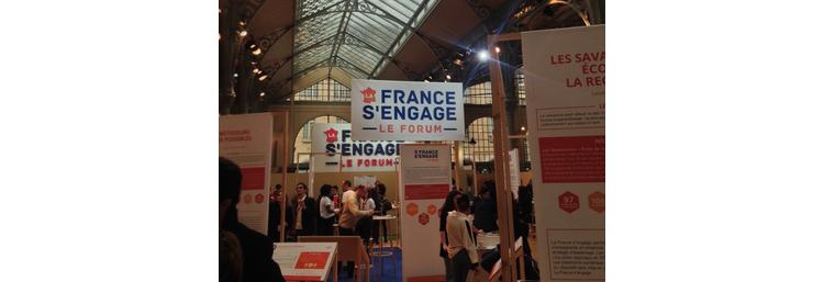 La France s’engage : le forum de l’action solidaire au Carreau du temple (Paris)