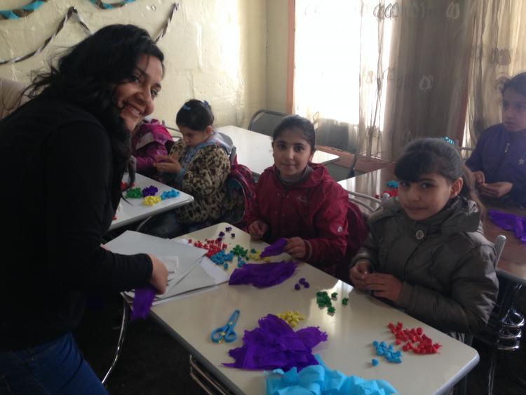 Le centre « Arc en ciel » à Gaziantep, un cadre social et scolaire indispensable