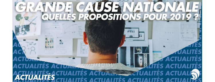 Quelle Grande Cause Nationale pour 2019 ?