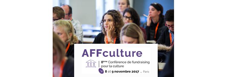 Participez à la 8ème conférence de fundraising pour la culture