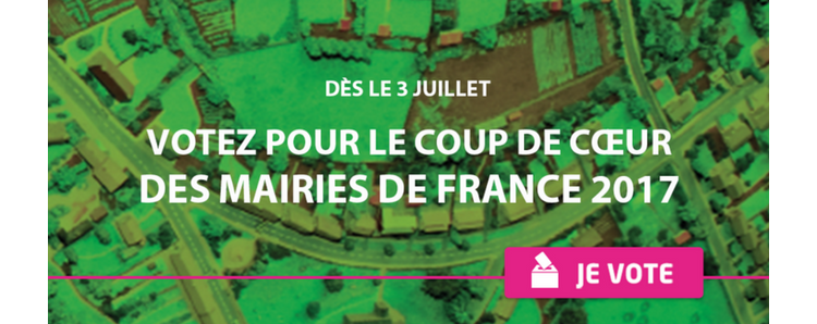 Coup de cœur des mairies de France 2017 » : le compte à rebours est lancé !