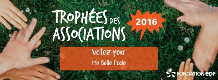 Ma Belle Ecole participe aux Trophées des Associations de la Fondation EDF!