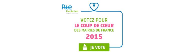  Coup de cœur des mairies de France » 2015 : les votes sont ouverts !