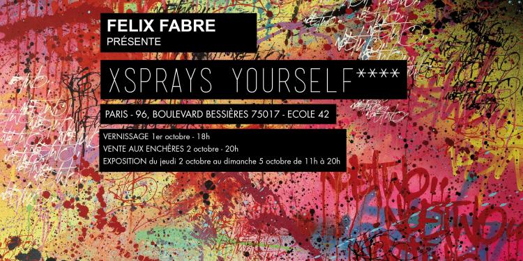 Vente aux enchères caritative d'art urbain