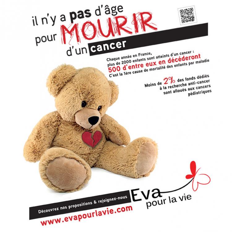 EVA POUR LA VIE combat pour les enfants atteints de cancers