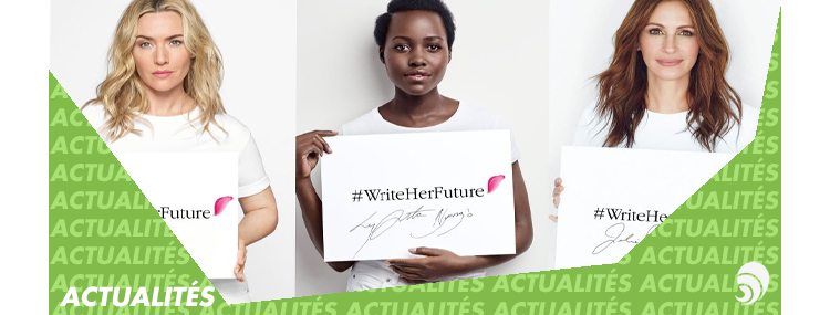 Lancôme s’engage contre l’illettrisme avec “Write Her Future”