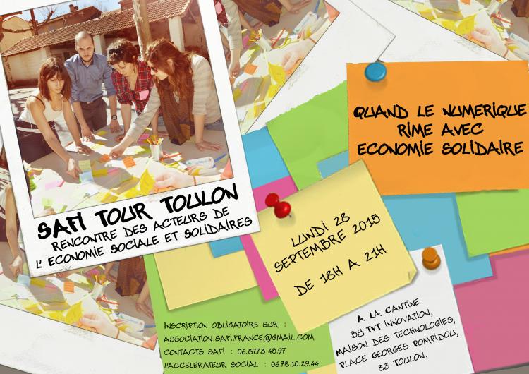 #SAFITour Toulon "Quand le numérique rime avec économie solidaire"