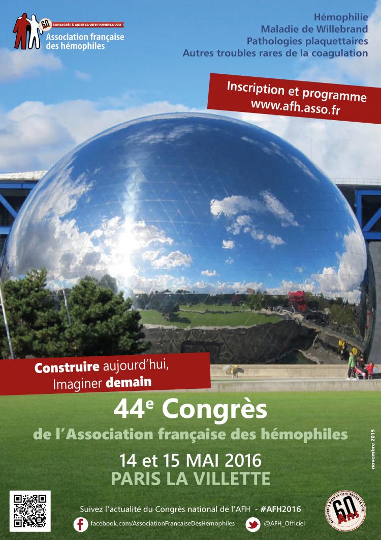 Les inscriptions au congrès national de l'AFH sont ouvertes !