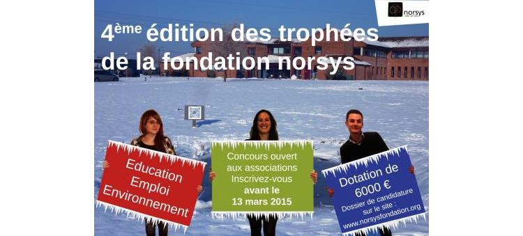Les Trophées de la fondation Norsys 2015, c'est parti!