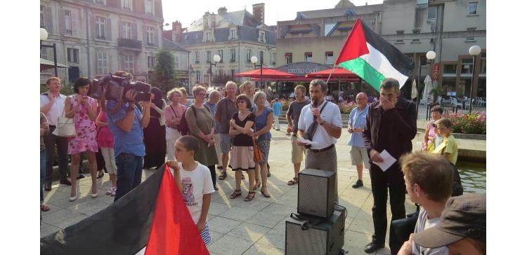 Manifestation pour Gaza à Bourges - Samedi 26 juillet à 14h30