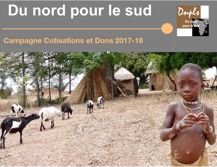 DNPLS débute sa CAMPAGNE 2018 de collecte de cotisations et dons