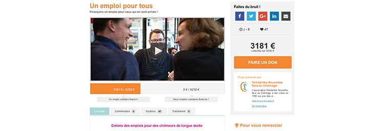 Campagne "Un emploi pour tous"