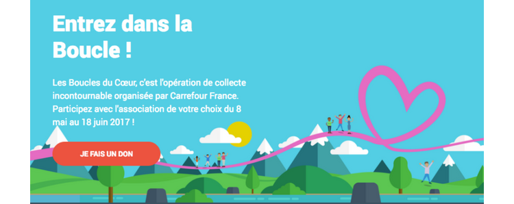 Boucles du Coeur : Carrefour s’engage auprès de l’Association Grégory Lemarchal