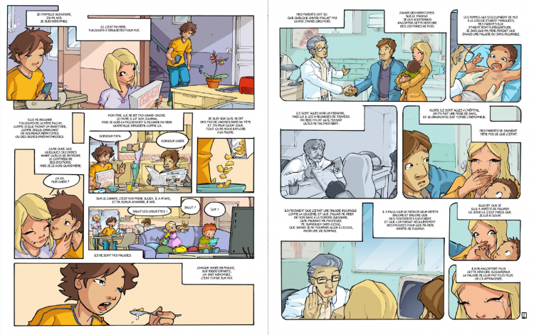 La bande dessinée Alexandre arrive sur la newsletter