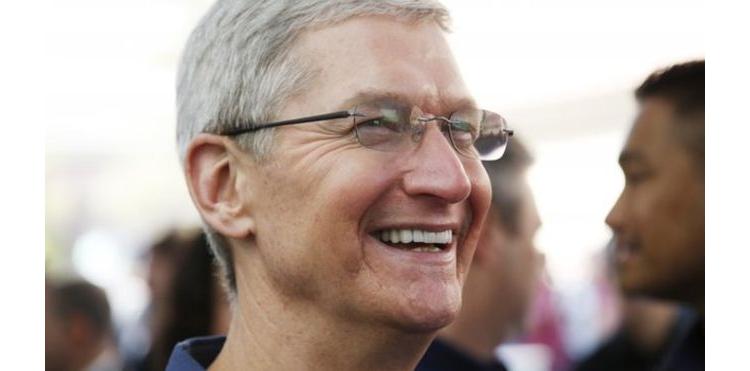Tim Cook croque dans la pomme de la générosité !