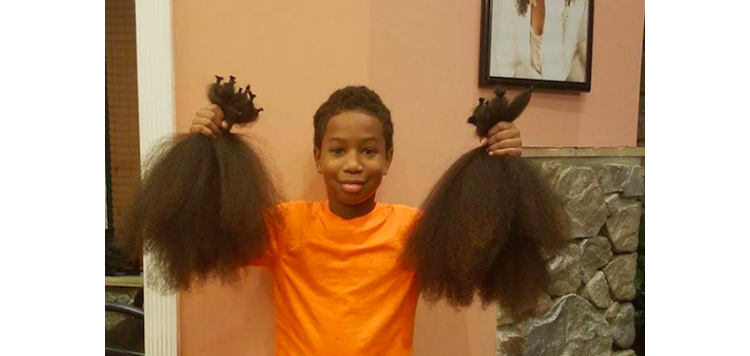 Cancer : à 8 ans, il donne ses cheveux aux enfants malades
