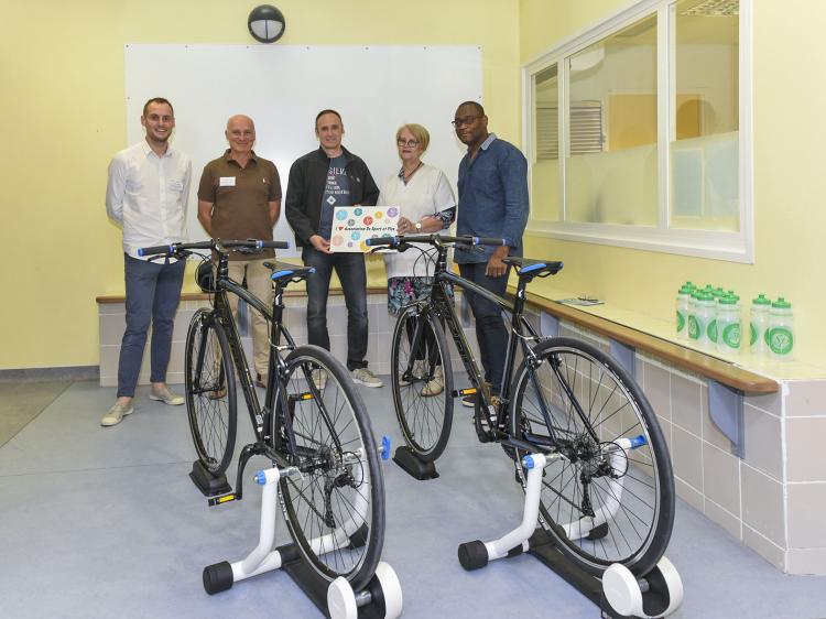 Des vélos pour le service de Psychiatrie de l'Adolescent
