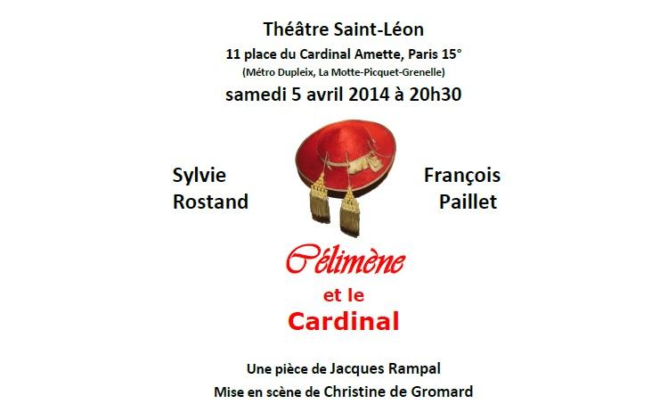 Soirée théâtre le samedi 5 avril à Paris