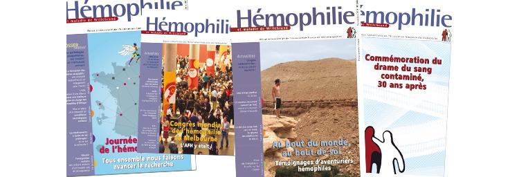 Revues Hémophilie et maladie de Willebrand disponible en ligne
