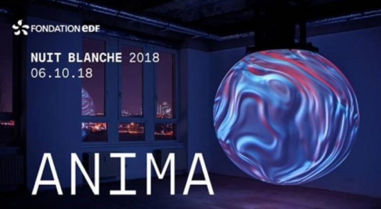Nuit Blanche 2018 : ANIMA, une installation monumentale à la Fondation EDF