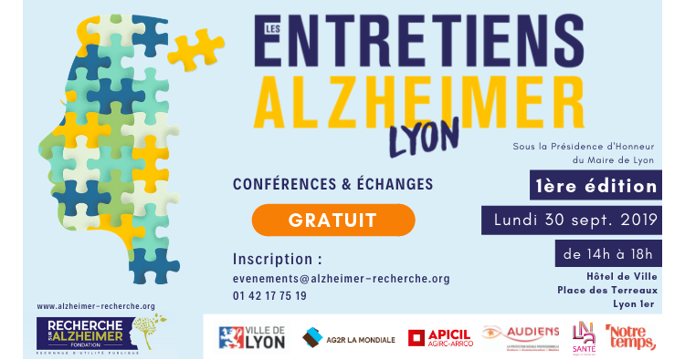 Conférence - Les Entretiens Alzheimer à Lyon - 1ère édition