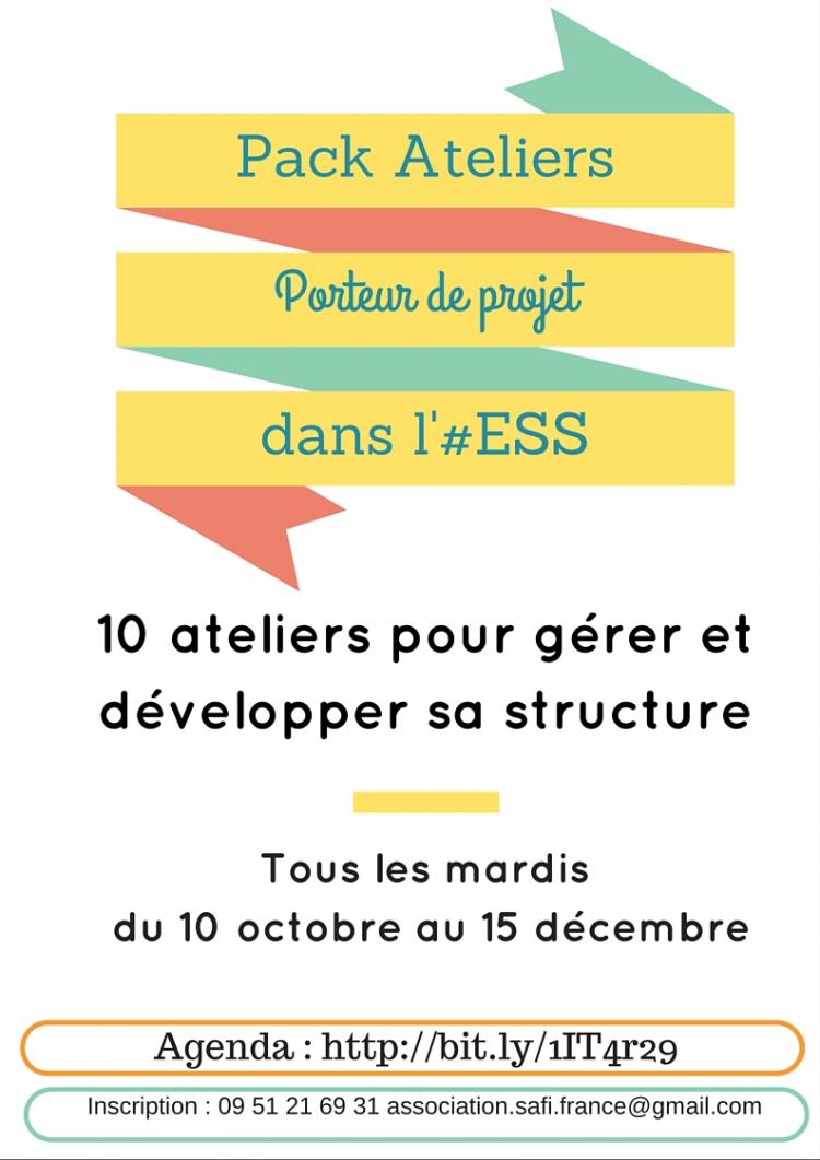 Atelier-Bien gérer & développer sa structure dans l'Economie Sociale & Solidaire