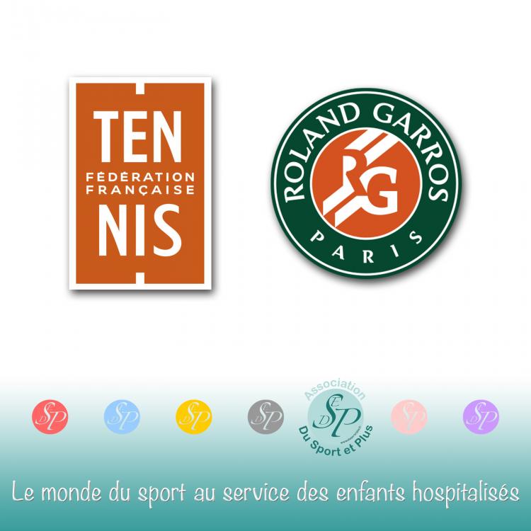 A Roland-Garros avec les enfants des hôpitaux que nous soutenons !