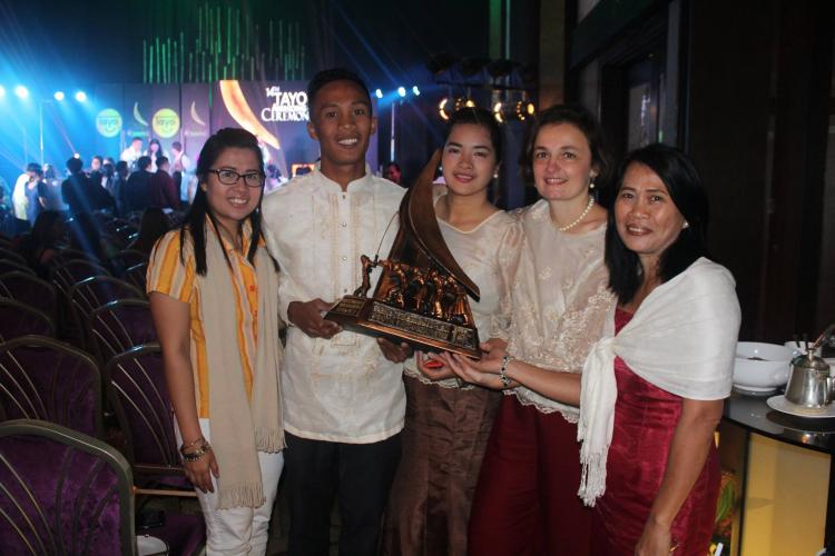 Nos jeunes Ambassadeurs des droits de l'Enfant GAGNENT les TAYO Awards 