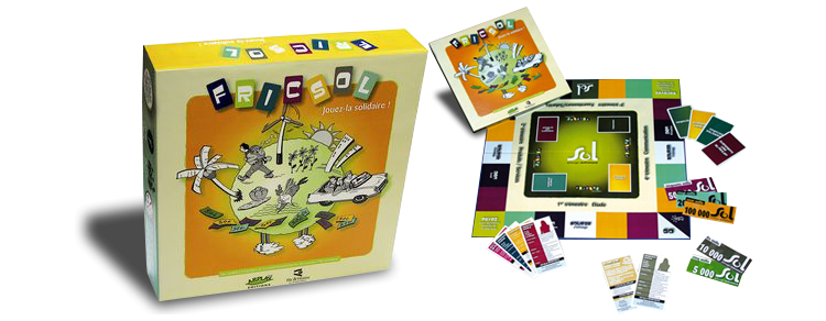 Fricsol : L"antimonopoly" à vocation sociale. Un jeu ESS!