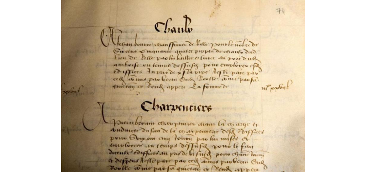 Appel aux dons pour sauver le registre d’Amboise, trésor des Archives nationales