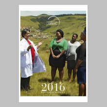 Fondation L'Oréal - Rapport d'activités 2016