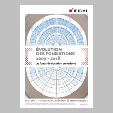 Étude Fidal : évolution des fondations 2009-2018, le fonds de dotation en vedette