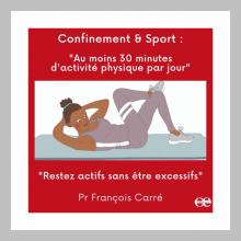 Confinement et sport