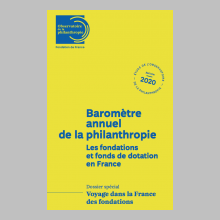 Baromètre 2020 de la philanthropie : les fondations et fonds de dotation en France
