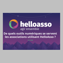 De quels outils numériques se servent les associations utilisant HelloAsso ?