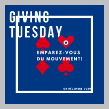Giving Tuesday : le mouvement mondial en faveur de la générosité, le 1er décembre 2020