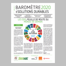 Baromètre 2020 des solutions durables