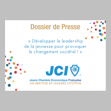 Développer le leadership de la jeunesse pour provoquer le changement sociétal ! - Dossier de presse JCEF 2021