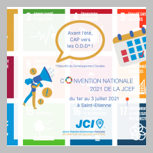 67ème Convention Nationale de la Jeune Chambre Économique Française à Saint-Etienne les 2 et 3 juillet 2021 