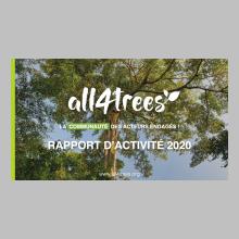 Rapport d'activité 2020 de la communauté all4trees