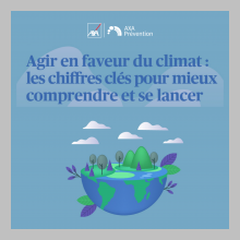 Les chiffres clés du réchauffement climatique, en image