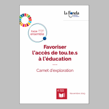 Carnet d'exploration « Favoriser l'accès de tou.te.s à l'éducation »