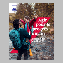 Agir pour le progrès humain, le mécénat des Mutuelles AXA : rapport d'engagement 2022
