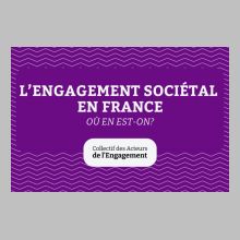 « L’engagement sociétal en France, où en est-on ? » -  Étude par le Collectif des Acteurs de l'Engagement