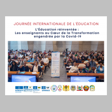 Conférence à l'Unesco _ L’éducation réinventée : les enseignants au cœur de la transformation engendrée par la Covid-19