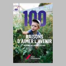 100 raisons d’aimer l’avenir avec le Mécénat des Mutuelles AXA : rapport d'engagement 2023