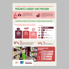 [Baromètre Ipsos] Infographies sur les travailleurs pauvres