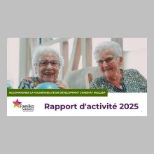 Rapport d'activité 2025 - Familles Solidaires Hauts-de-France