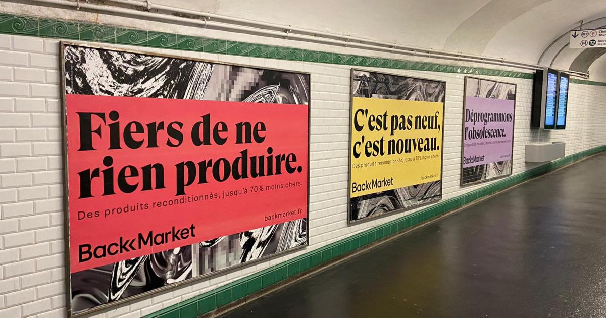 GrandMur backmarket campagne publicitaire Boostez votre Communication 👀