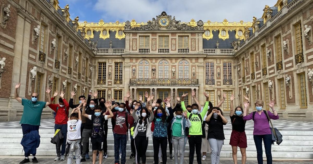 A la découverte de Versailles pour les jeunes du réseau Fondation